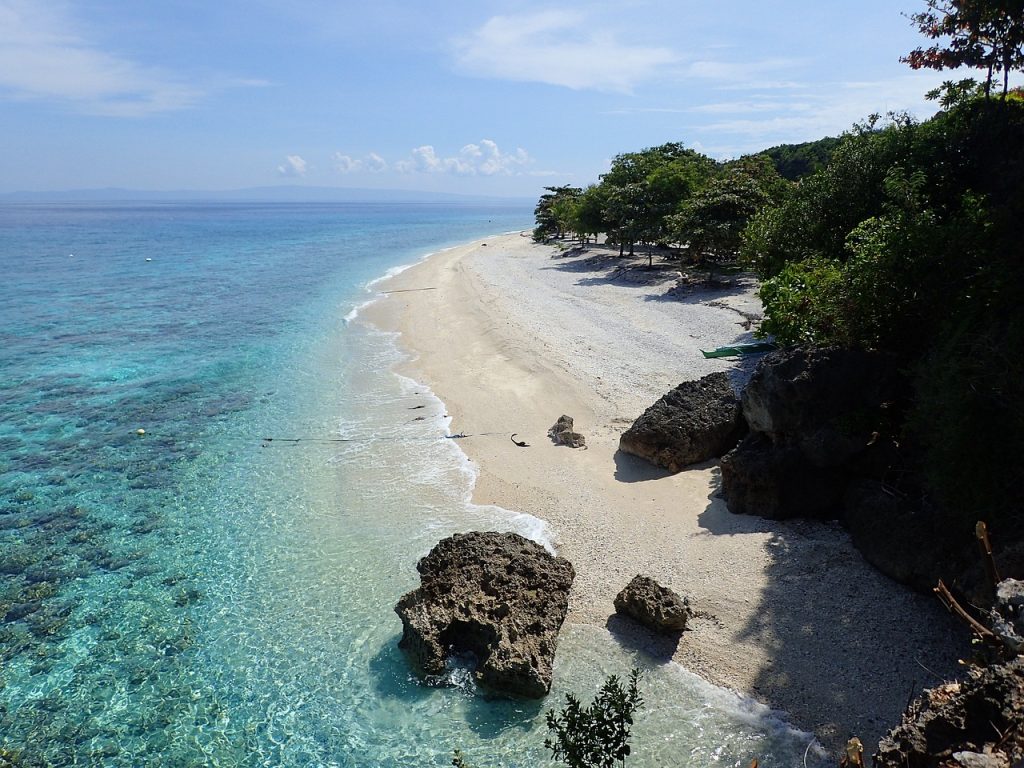 Photo by lianasmithbautista beach, oslob, philippines