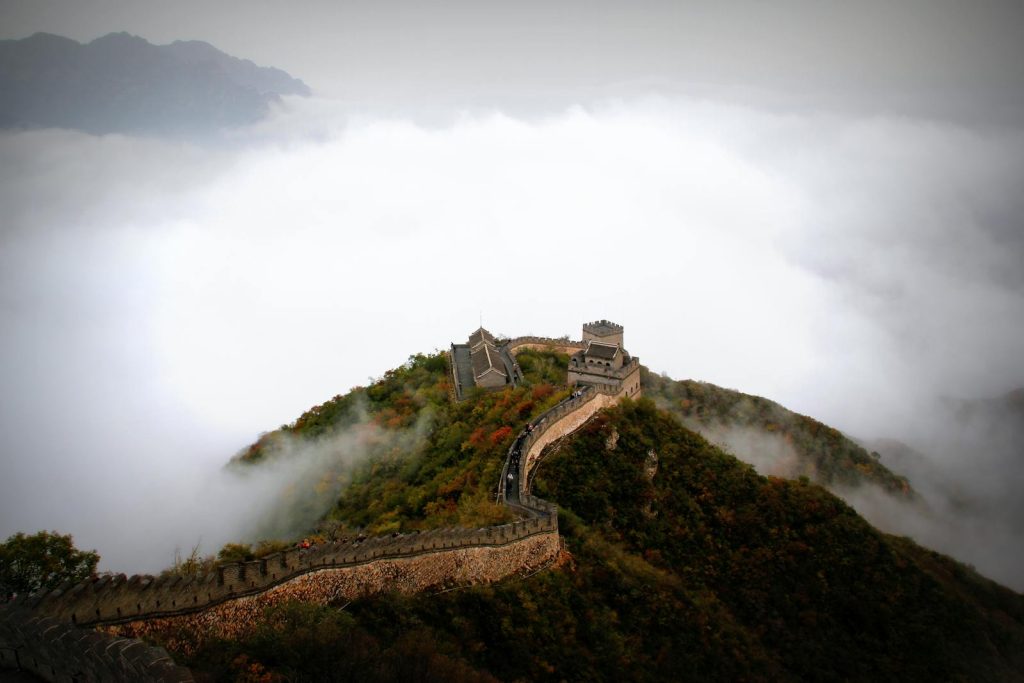 Photo by Manuel Joseph Aerial Photography of Great Wall of China