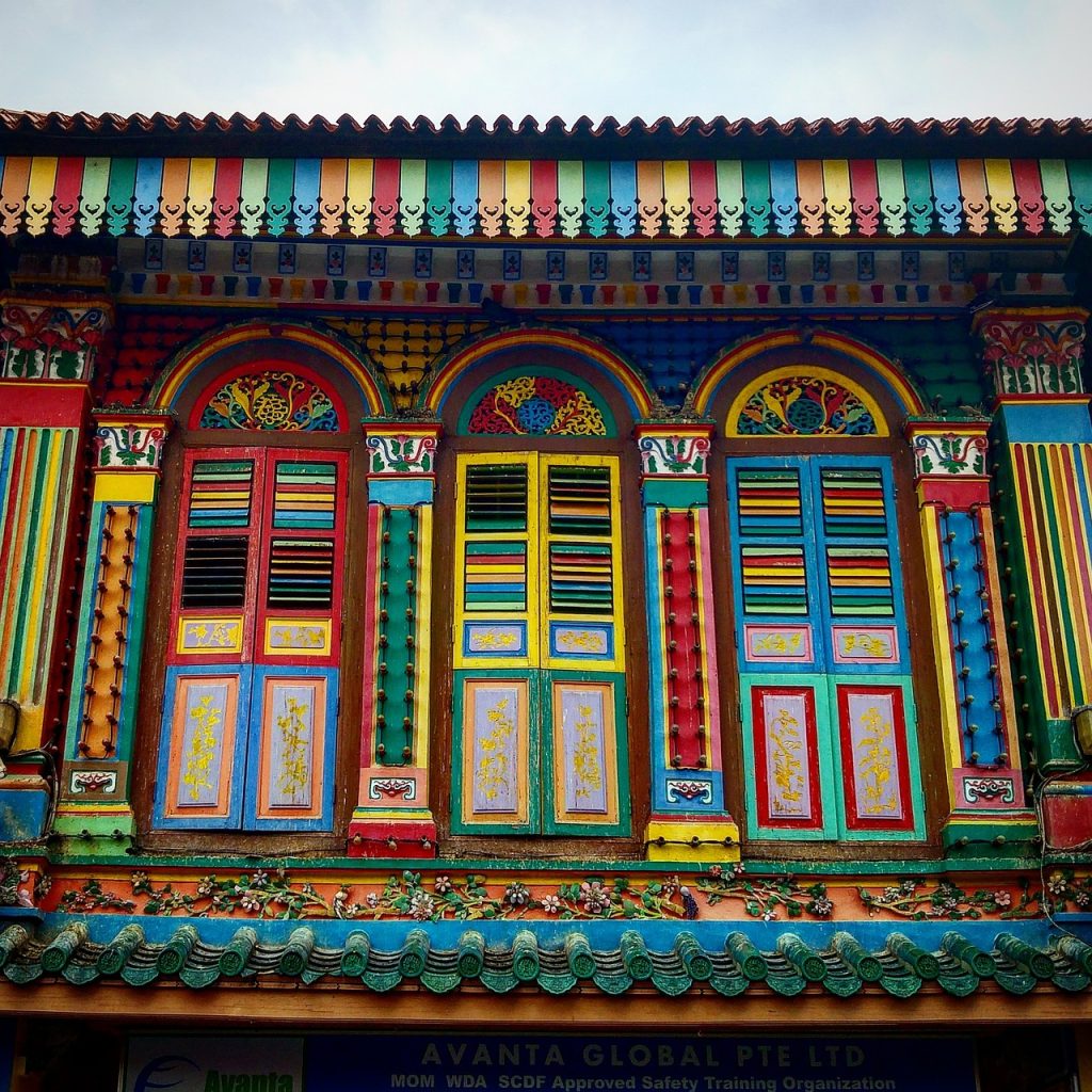 Photo by Adrega singapore, house, colourful