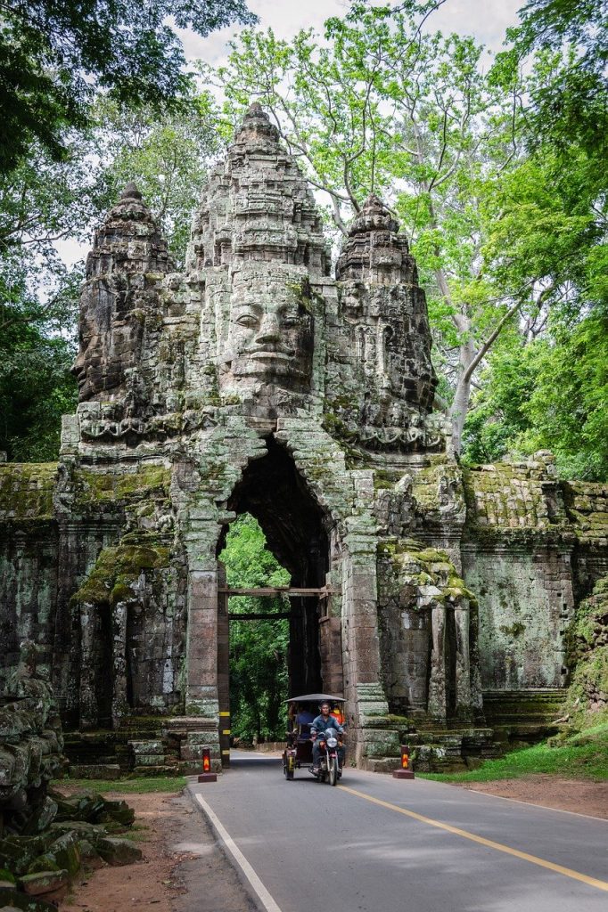 Photo by pen_ash angkor thom, gate, victory gate