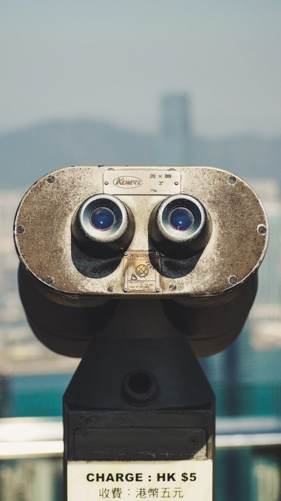 Photo by Jack Hunter brown telescope